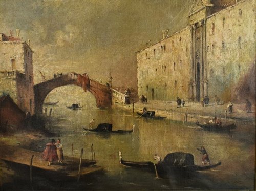 Venice, the Mendicanti Canal - late 19th century